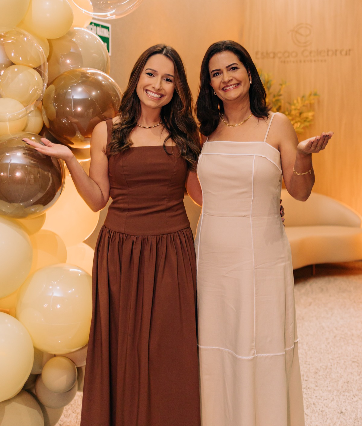 Tatiana e Cristiane, fundadoras da Estação Celebrar
